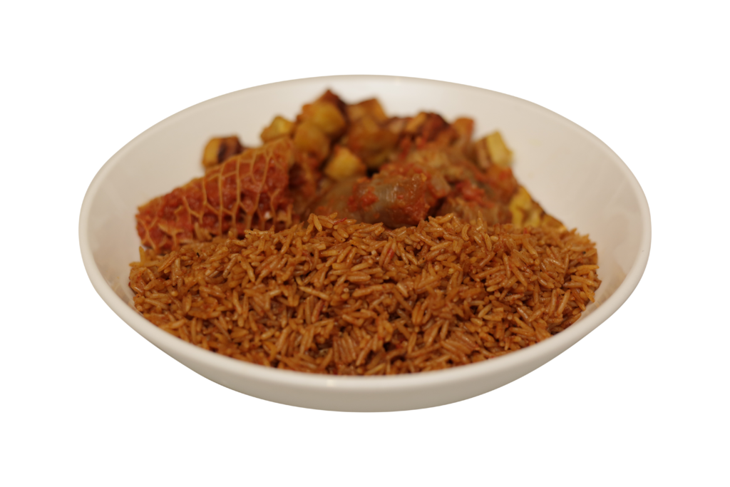 Jollof Rice → Ṃíghty Ệthnìc Foods